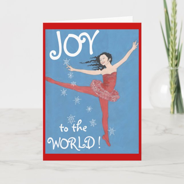 Cartão De Festividades nevasca (Frente)