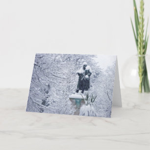 Cartão De Festividades Neve em Cardiff