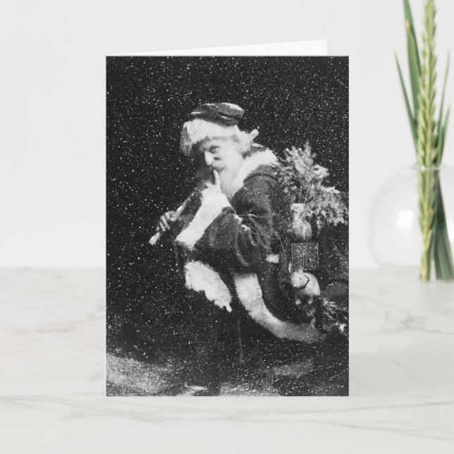 Cartão De Festividades Neve Natal (Frente)