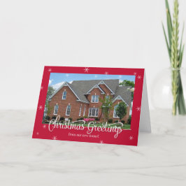 Cartão De Festividades New Home Photo Christmas Card