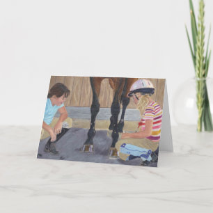 Cartão De Festividades New Shoe Review Greeting Cards