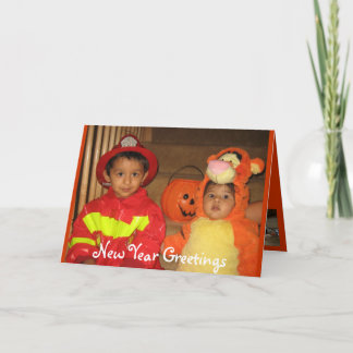 Cartão De Festividades New Year Greetings 2008