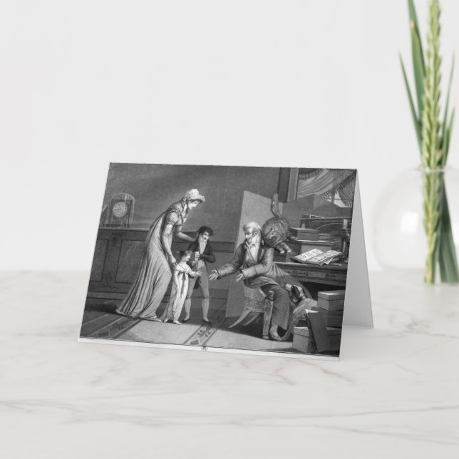 Cartão De Festividades New Year's Day, 1807 (Frente)