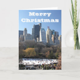 CARTÃO DE FESTIVIDADES NEW YORK CHRISTMAS