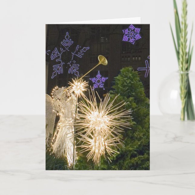 Cartão De Festividades New York City Christmas (Frente)