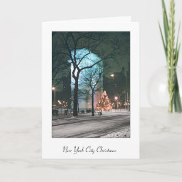 Cartão De Festividades New York City Christmas Cards