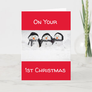 Cartão De Festividades NO SEU **1º NATAL** FELIZ NATAL Feriado 