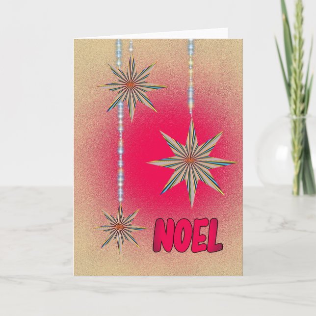 Cartão De Festividades Noel (Frente)