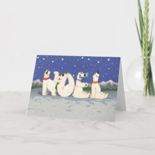 Cartão De Festividades Noel