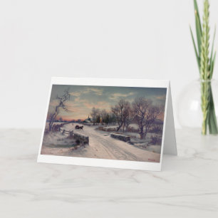 Cartão De Festividades Noel feliz