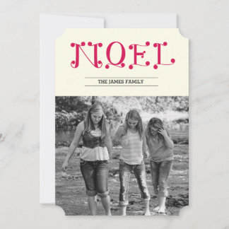 Cartão De Festividades NOEL manuscrito