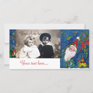 CARTÃO DE FESTIVIDADES NOITE DE NATAL / PAPAIS NOEIS