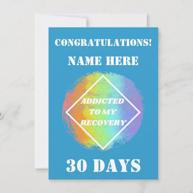 Cartão De Festividades Nome Personalizado/Milestone MilViciado em Minha R (Frente)