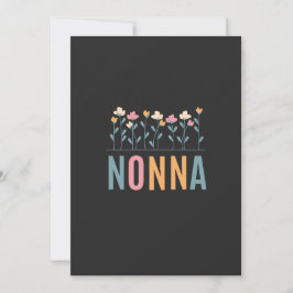 Cartão De Festividades Nonna Floral