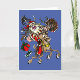 Cartão De Festividades Nordic Santa