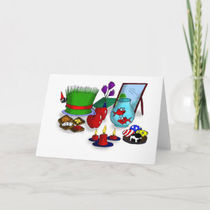 Cartão De Festividades Norooz Cartoon