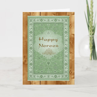 Cartão De Festividades Norooz feliz, tapete persa