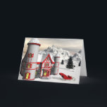 Cartão De Festividades North Pole<br><div class="desc">Cheer</div>