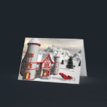 Cartão De Festividades North Pole<br><div class="desc">Cheer</div>