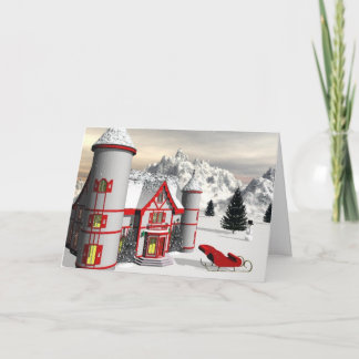 Cartão De Festividades North Pole