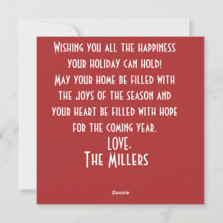 Cartão De Festividades Nós Desejamos Um Feliz Natal