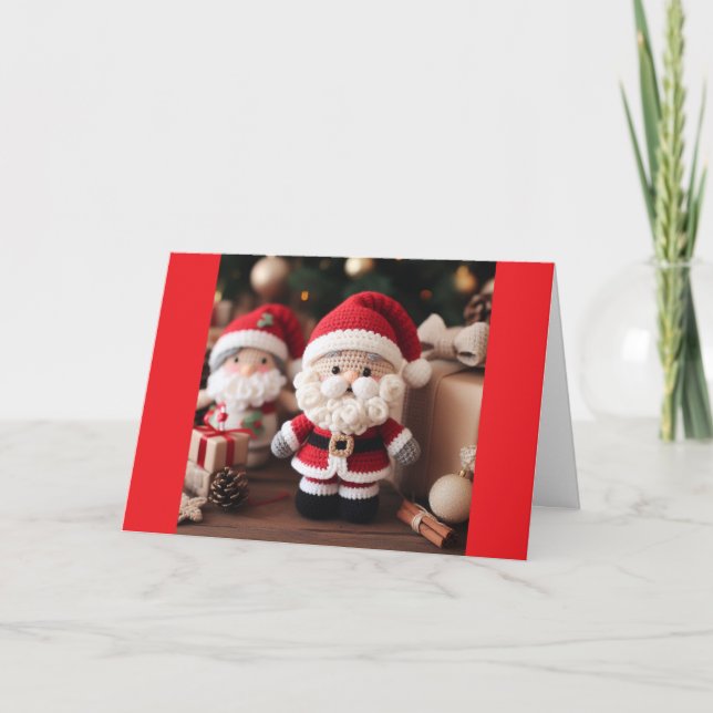 CARTÃO DE FESTIVIDADES NÓS DOIS QUEREMOS DIZER NATAL COMERCIAL (Frente)