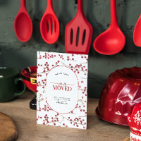 Nós movemos o lançamento do Berry Vermelho natural