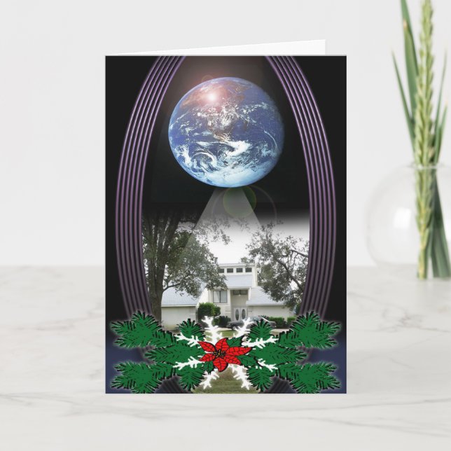 Cartão De Festividades Nossa Casa (Frente)