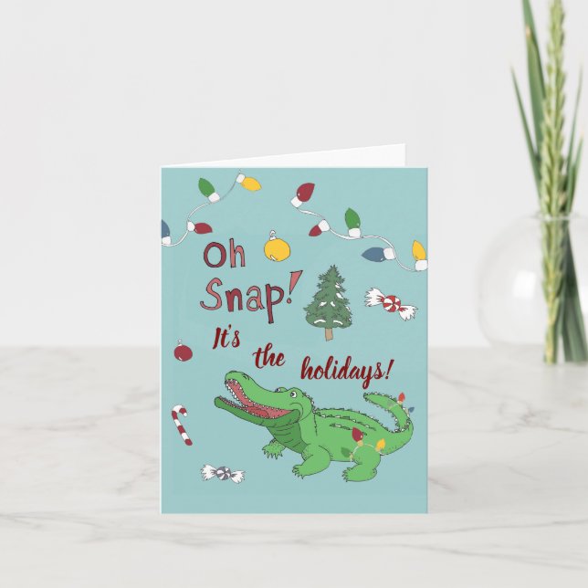 Cartão De Festividades Nossa! São as Festas! (Frente)