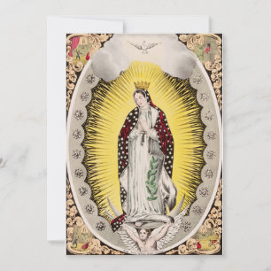 Cartão De Festividades Nossa Senhora de Guadalupe