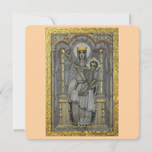 Cartão De Festividades Nossa Senhora de Walsingham Holiday Card