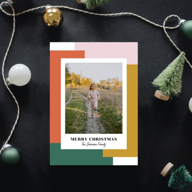 Cartão De Festividades Nostálgico colorido (Criador carregado)