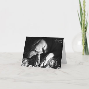 Cartão De Festividades ...not a creature was stirring