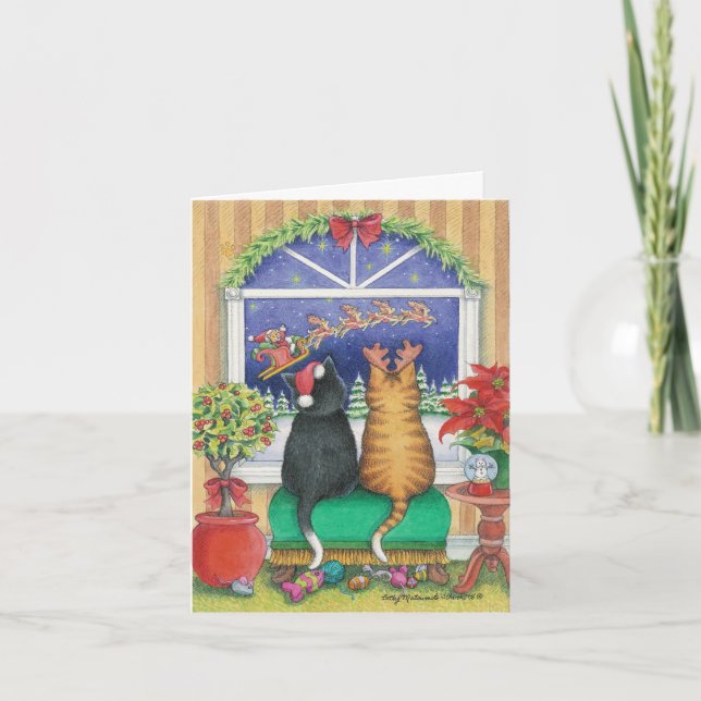 Cartão De Festividades Nota de Natal B & T #36 (Frente)