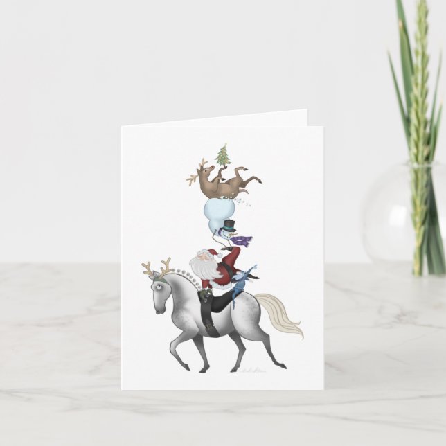 Cartão De Festividades Notecard Holiday Vaulting (Frente)