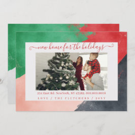 Cartão De Festividades Nova Página Inicial de Script Moderno para Movimen