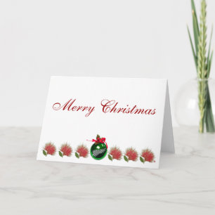 CARTÃO DE FESTIVIDADES NOVA PLACA DE ÁRVORE DE NATAL ZELÂNDIA