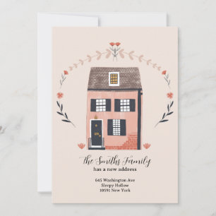 Cartão De Festividades Nova placa de endereço