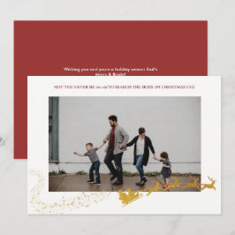 Cartão De Festividades Nunca Velho Branco Falso Brilho Dourado Foto