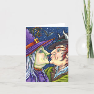 Cartão De Festividades NUNCA VELHO PARA O Vazio ROMANCE, WITCH E WARLOCK