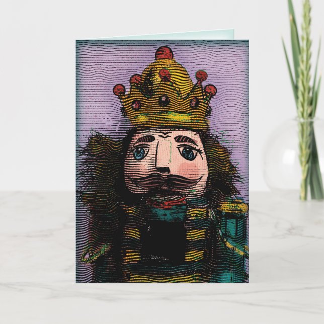 Cartão De Festividades Nutcracker card (Frente)