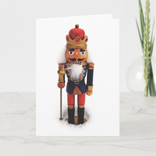 Cartão De Festividades Nutcracker card (Frente)