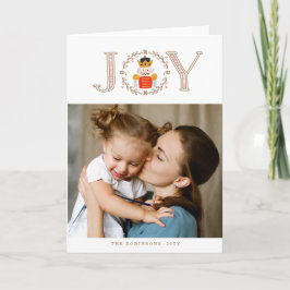 Cartão De Festividades Nutcracker Prince Holiday Photo