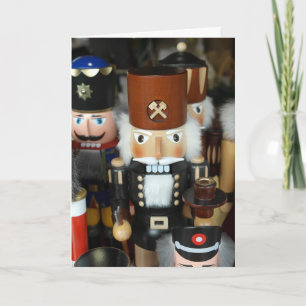 Cartão De Festividades Nutcrackers do Natal