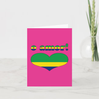 Cartão De Festividades O Amor! - Amor no dia dos namorados brasileiro