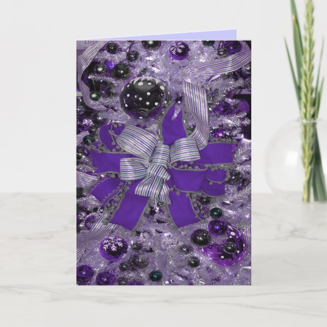 Cartão De Festividades O Arco de Natal (Frente)