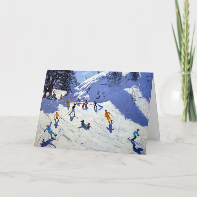 Cartão De Festividades O Belle Plagne 2004 da sarjeta (Frente)