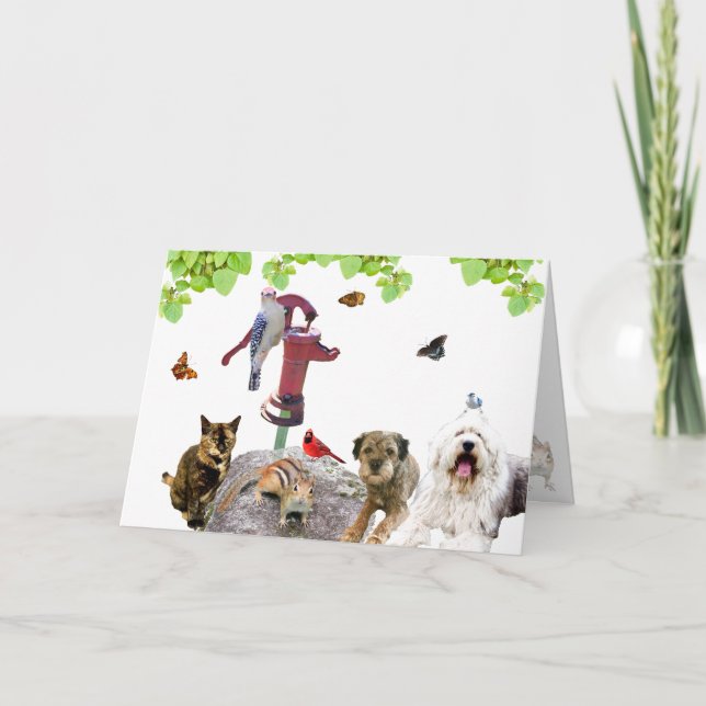 Cartão De Festividades O caboodle inteiro de Kitten: (Frente)