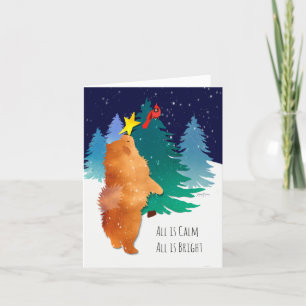 Cartão De Festividades O Celestial - Chow Art Cards - PERSONALIZAR