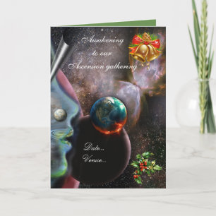 Cartão De Festividades O Clã despertador - natal